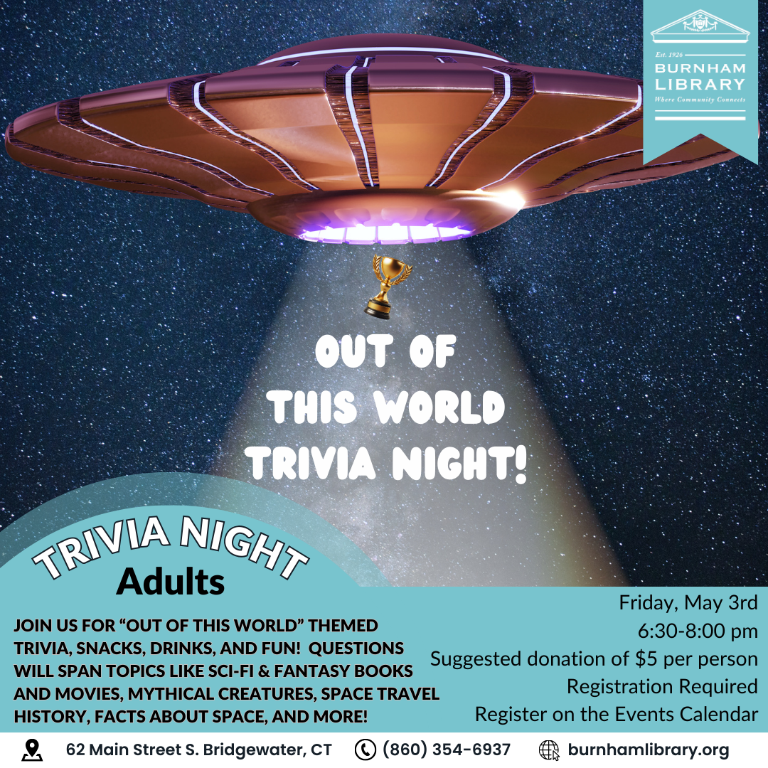 Out-Of-This-World Trivia Night at Burnham Library